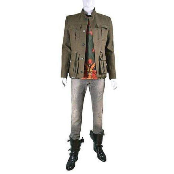 Balmain - Military Green Wool Jacket - FR 48
